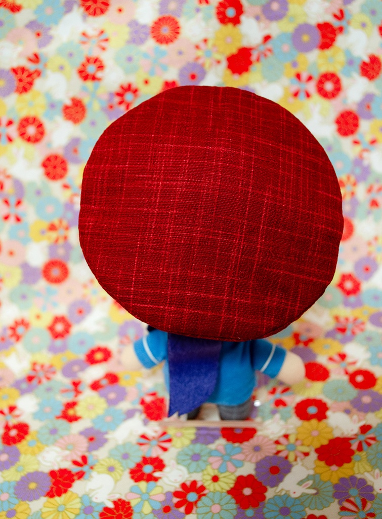 ぬい用和風ベレー帽