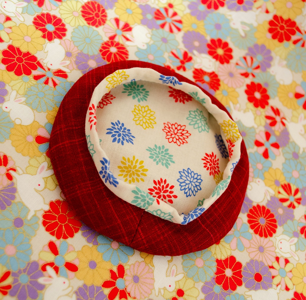 ぬい用和風ベレー帽