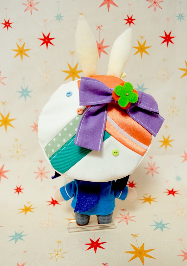 ぬい用ベレー帽(Puffy☆Bunny風)