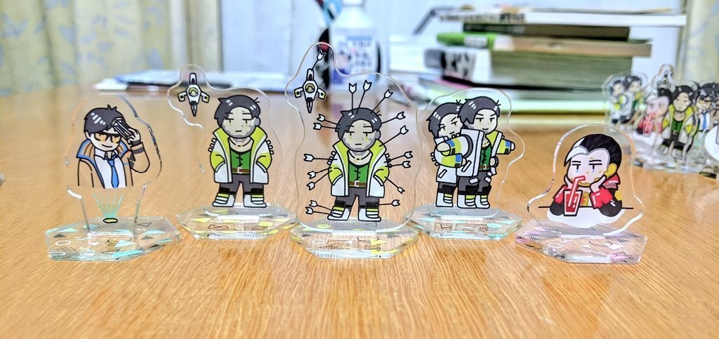 クリプトアクリルスタンド・キーホルダー