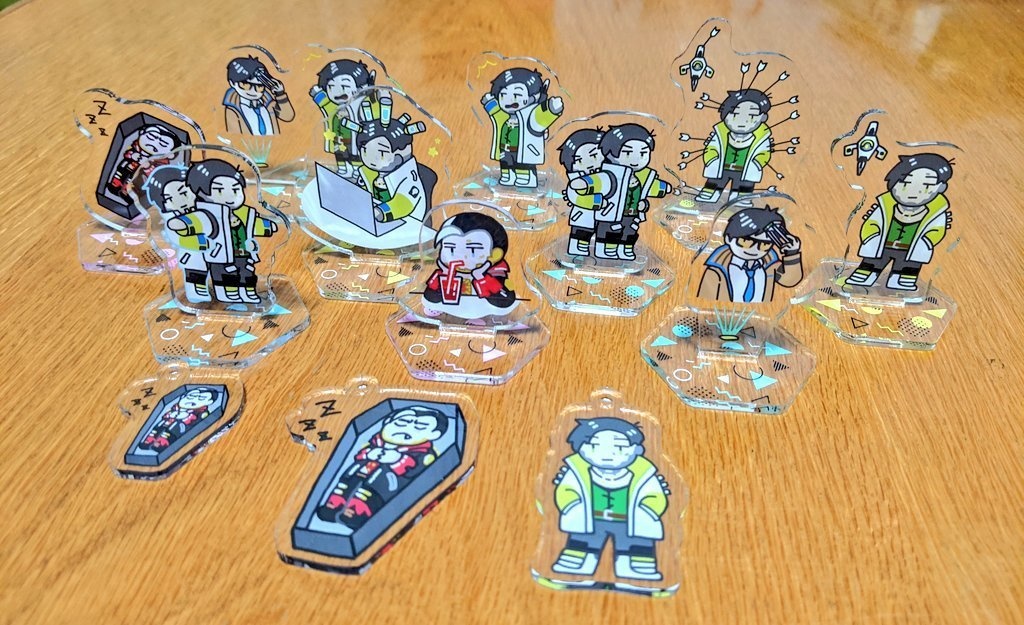 クリプトアクリルスタンド・キーホルダー