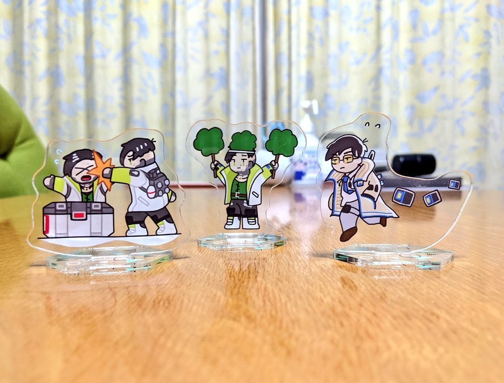 クリプトアクリルスタンド・キーホルダー