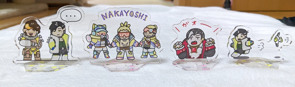 クリプト アクリルスタンド・キーホルダー②