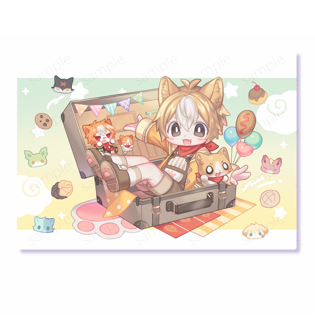 こおぎゐずクリアファイル