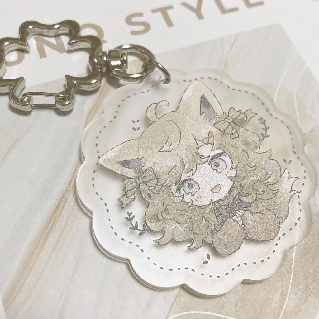 ナエのアクリルキーホルダー