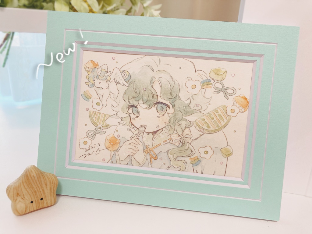 フレーム入り原画〇ペガサスちゃん