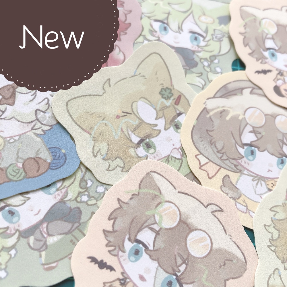 手作りステッカーセット④～⑥