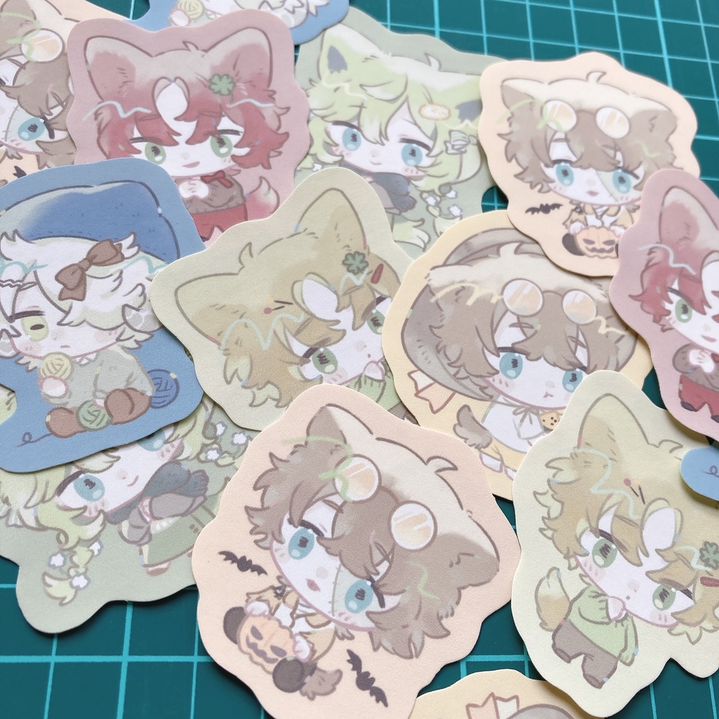 手作りステッカーセット④~⑥