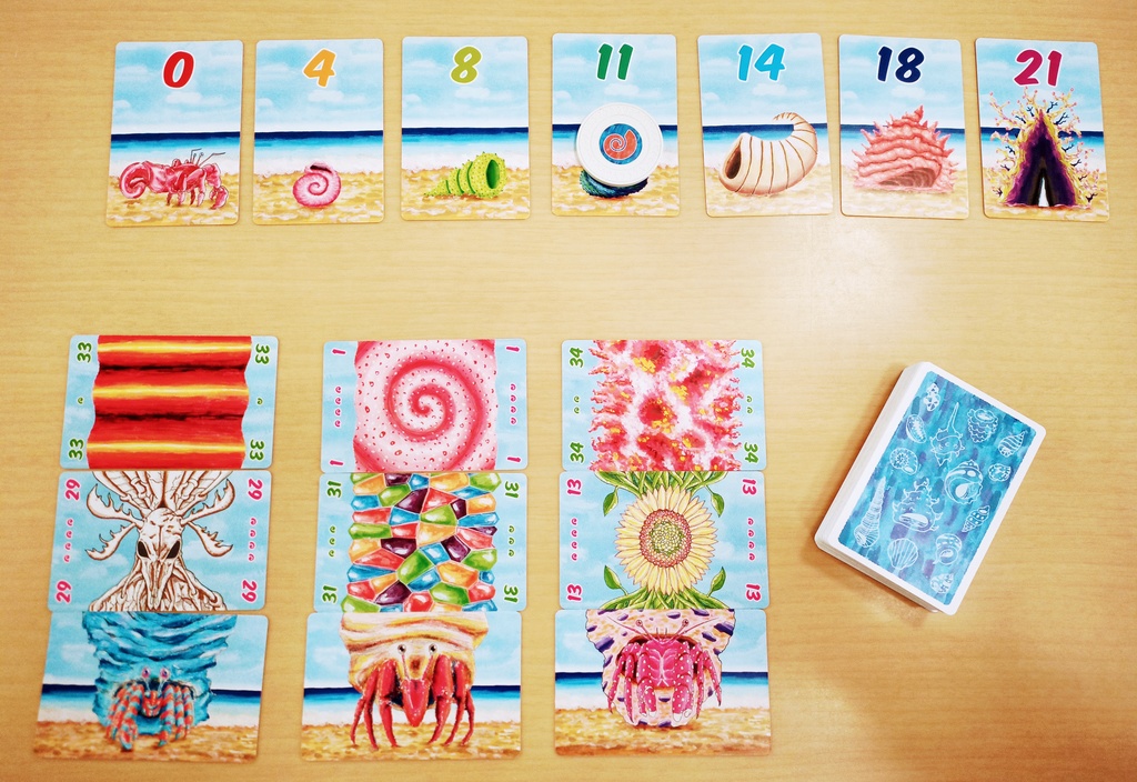 【カードゲーム】トリックテイキング「ヤドカリック」