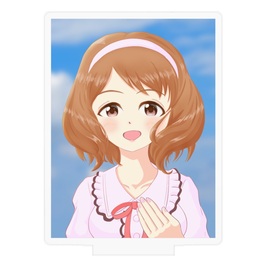 長富蓮実ちゃんアクスタ(リボンブラウスデート)