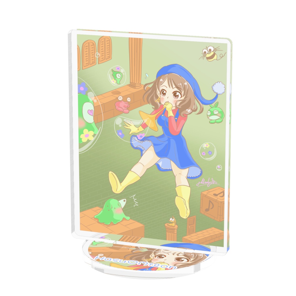 長富蓮実ちゃんアクスタ(長富蓮実レトロゲーム部・迷宮組曲)