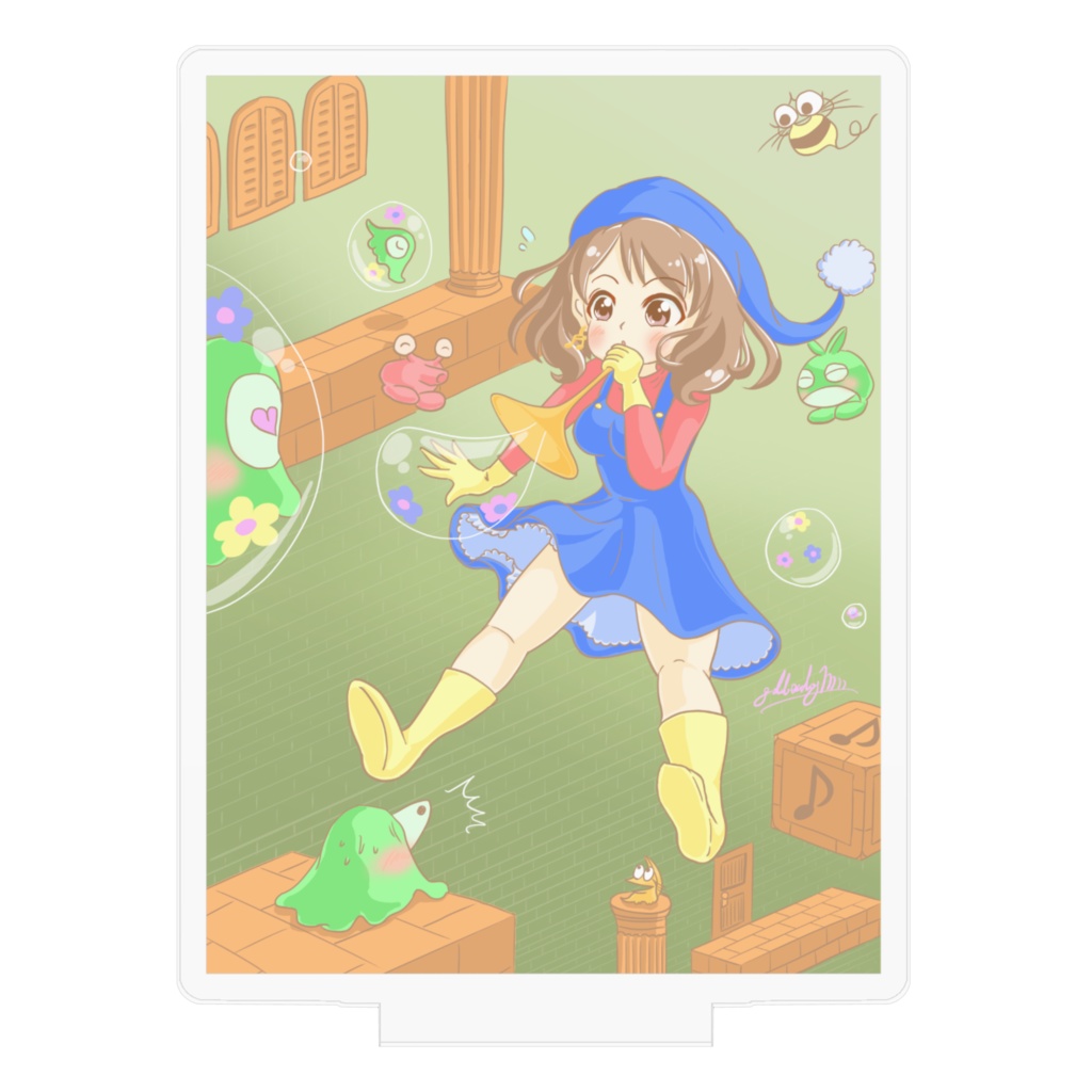 長富蓮実ちゃんアクスタ(長富蓮実レトロゲーム部・迷宮組曲)