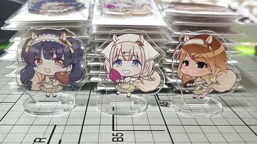 【予告】リストレイライト アクスタ【歌姫庭園頒布予定】