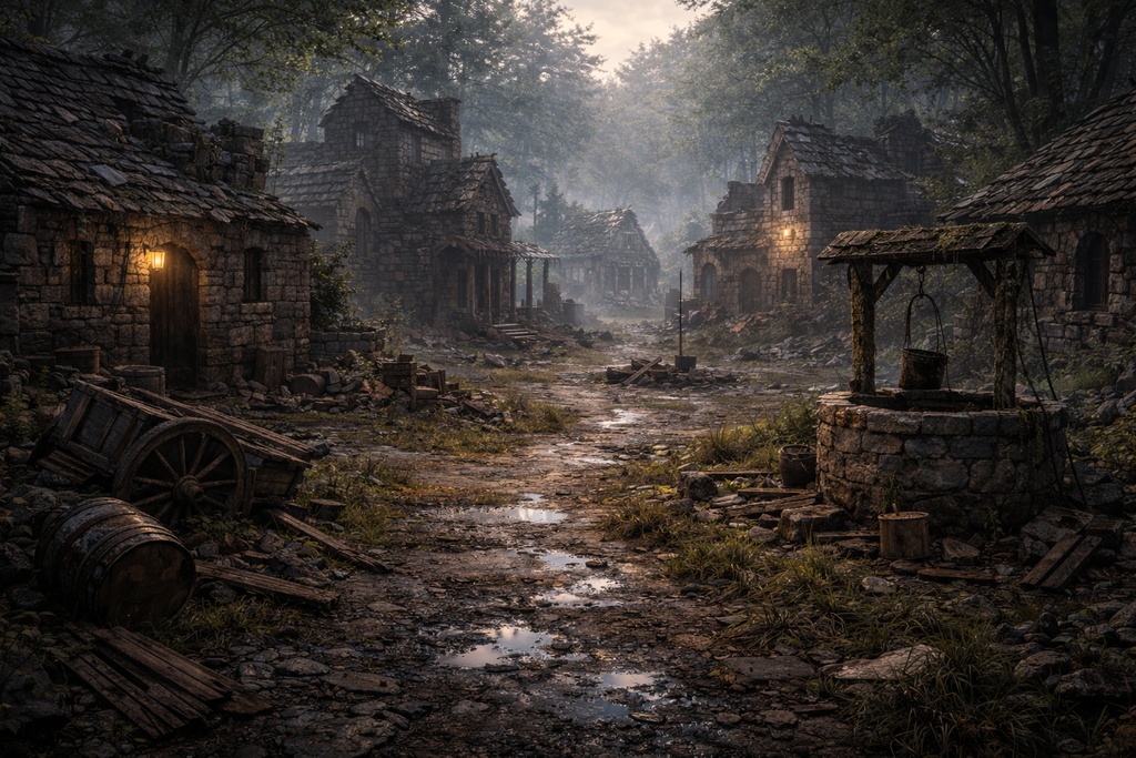 Forgotten Dwellings【TRPG、配信用BGM素材】