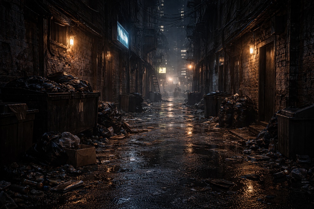 Wet Backstreets【TRPG、配信用BGM素材】