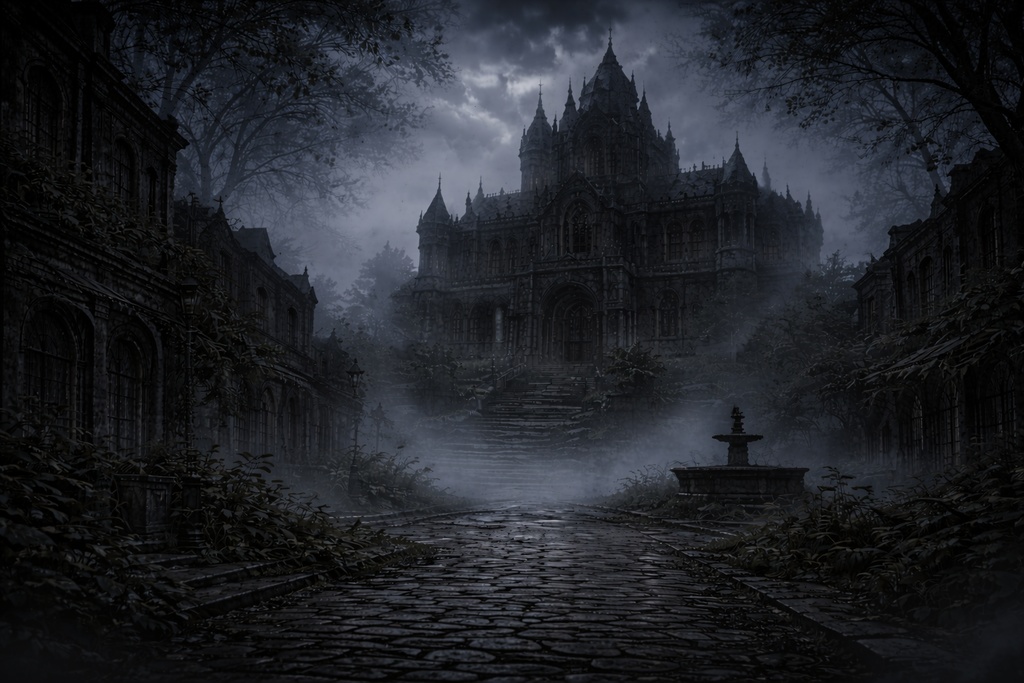 霧に霞む館の禁忌 探索～エピローグBGMパック【TRPG 配信用BGM素材】