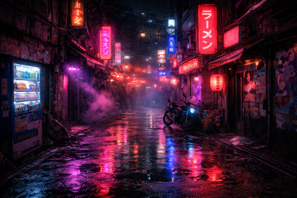 Jitter Neon【TRPG、配信用BGM素材】