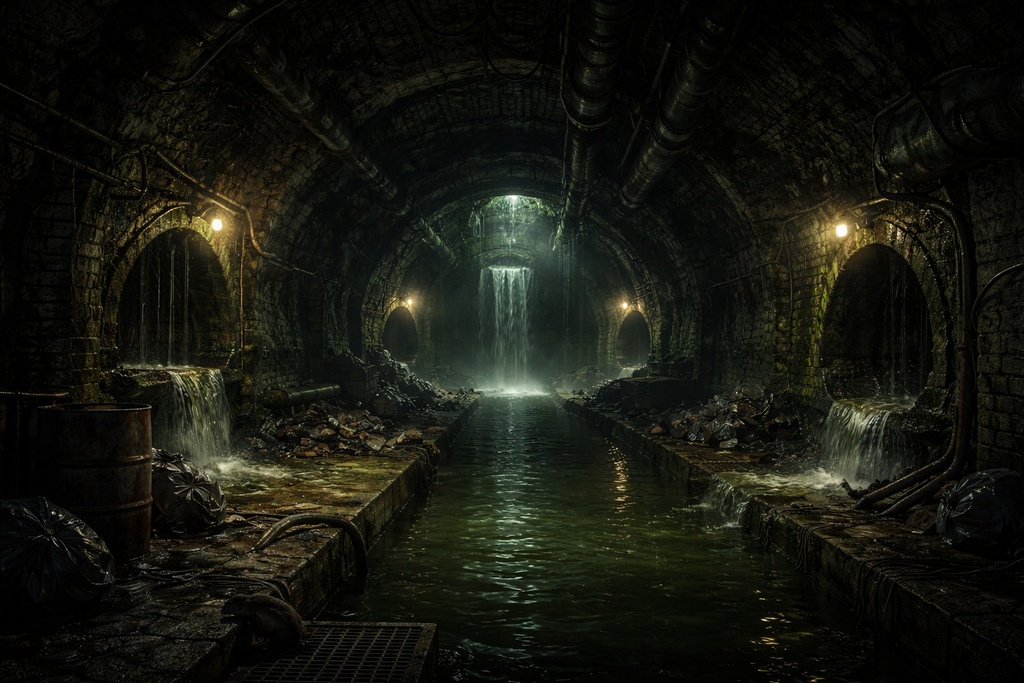 Drainage Passage【TRPG、配信用BGM素材】