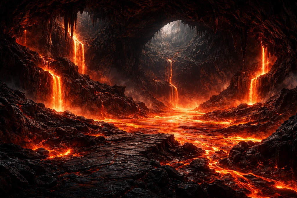 Molten Cavern【TRPG、配信用BGM素材】