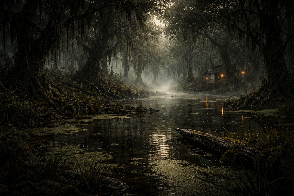 Swamp Slosh【TRPG、配信用BGM素材】