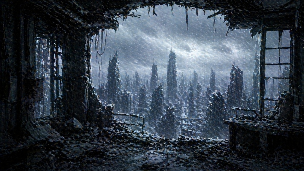 Frozen Skyscrapers【TRPG、配信用BGM素材】