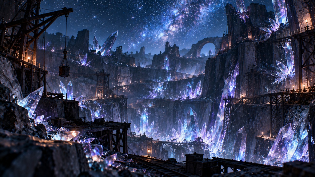 Stardust Quarry【TRPG、配信用BGM素材】