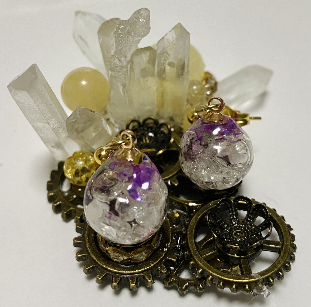 蝶々の羽搏き~紫小灰~
