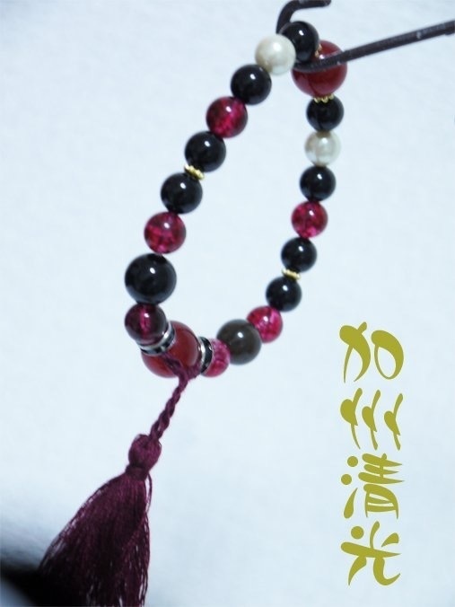 キャラ・CPイメージ天然石ブレスレット オーダーメイド