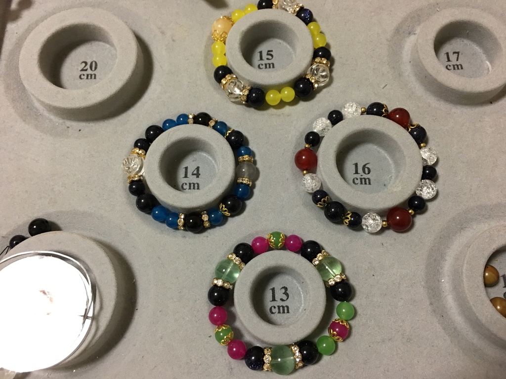 キャラ・CPイメージ天然石ブレスレット オーダーメイド