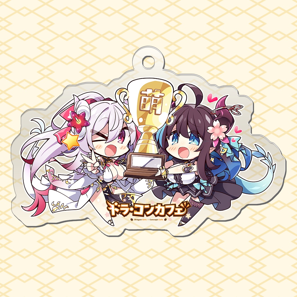 【ドラ・コンカフェ】マル&フラン アクリルキーホルダー