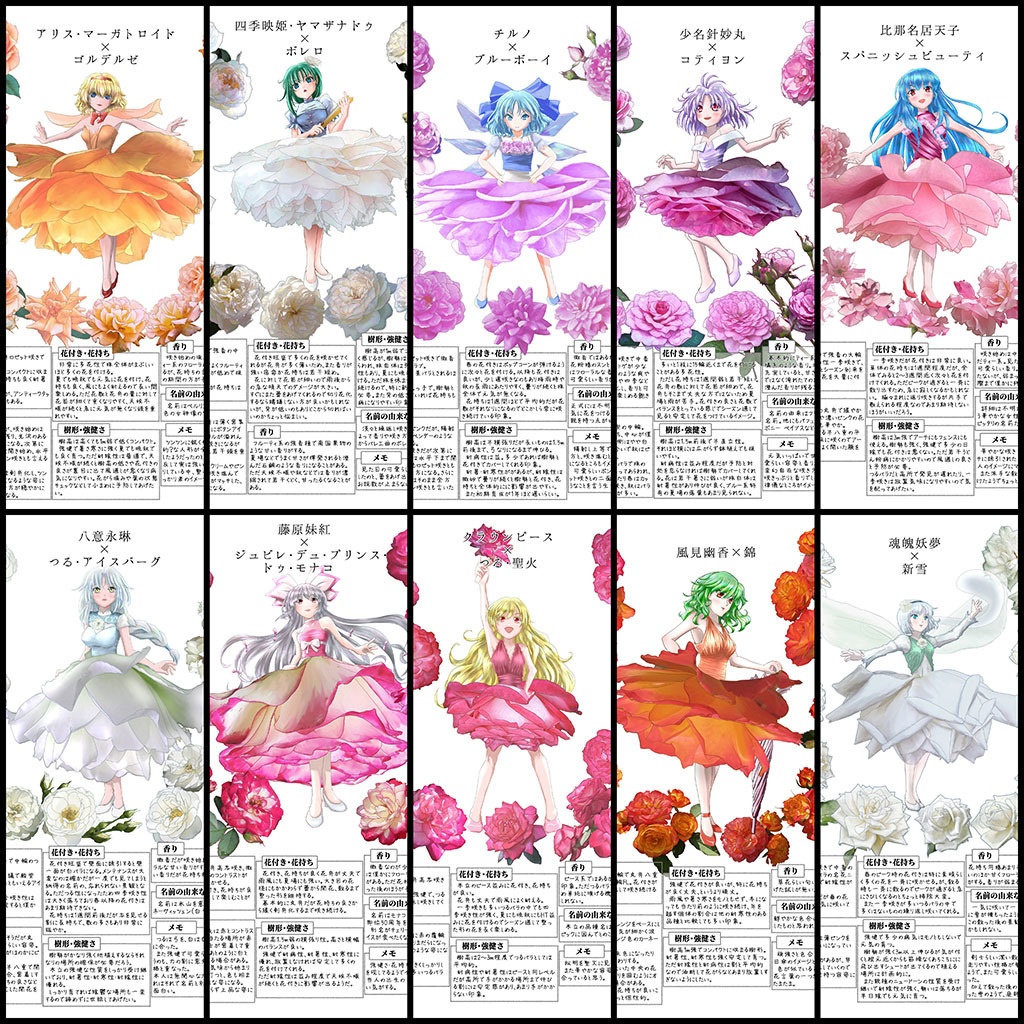 東方バラ祭り(DL版&匿名発送)