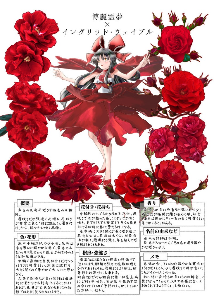 東方バラ祭り(DL版&匿名発送)