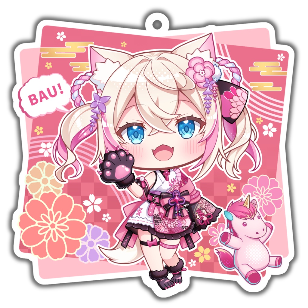 モココ・アビスガード アクリルキーホルダー