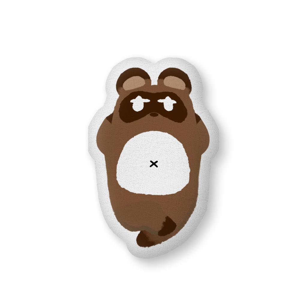 たぬきふかふかくっしょん