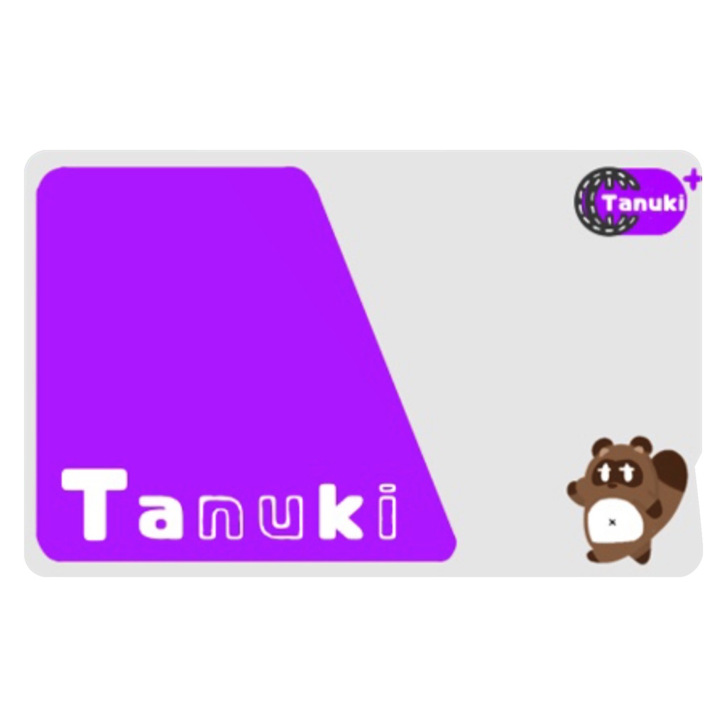 Tanukiステッカー