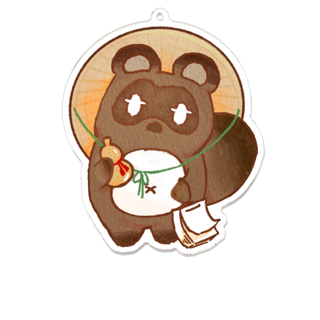 信楽焼風なも あくりるきーほるだー