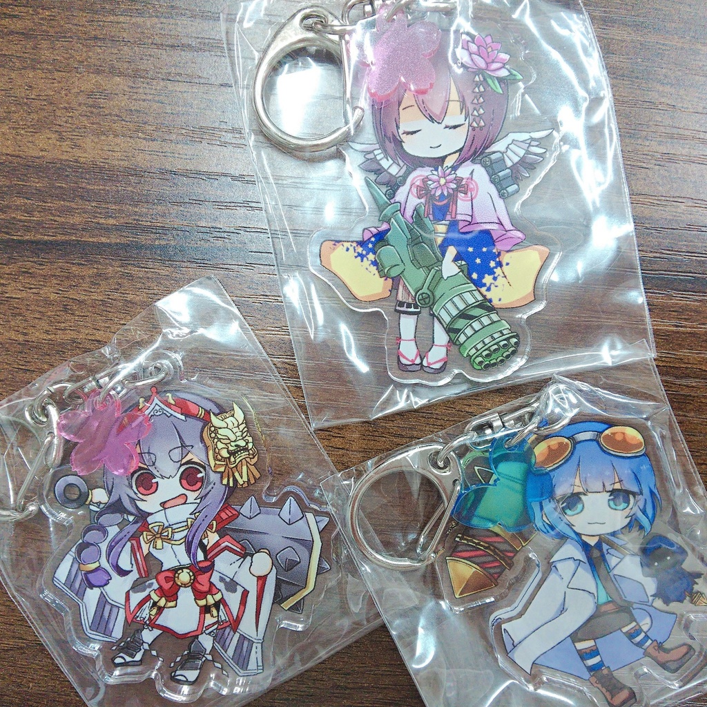 御城プロジェクトRE アクリルキーホルダー