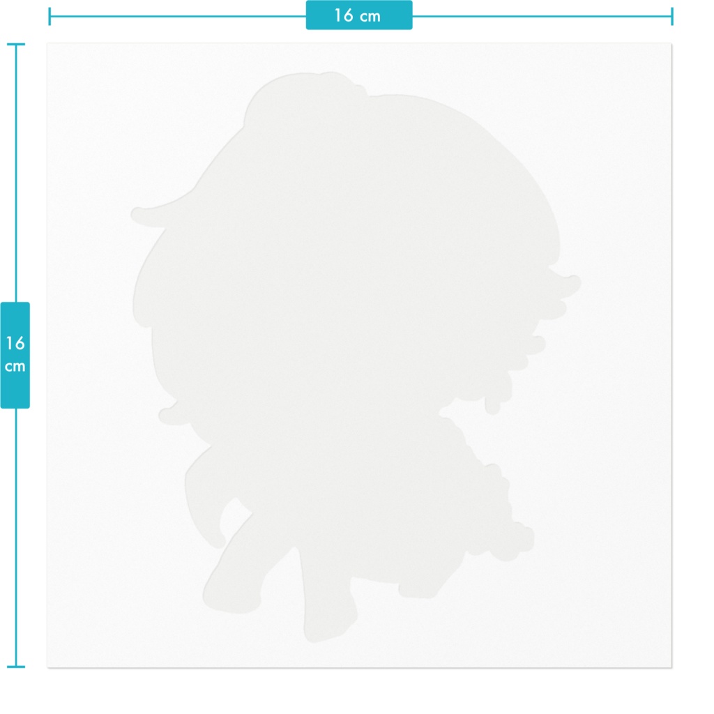 丹青アイフ¦SDキャラステッカー(160×160mm)