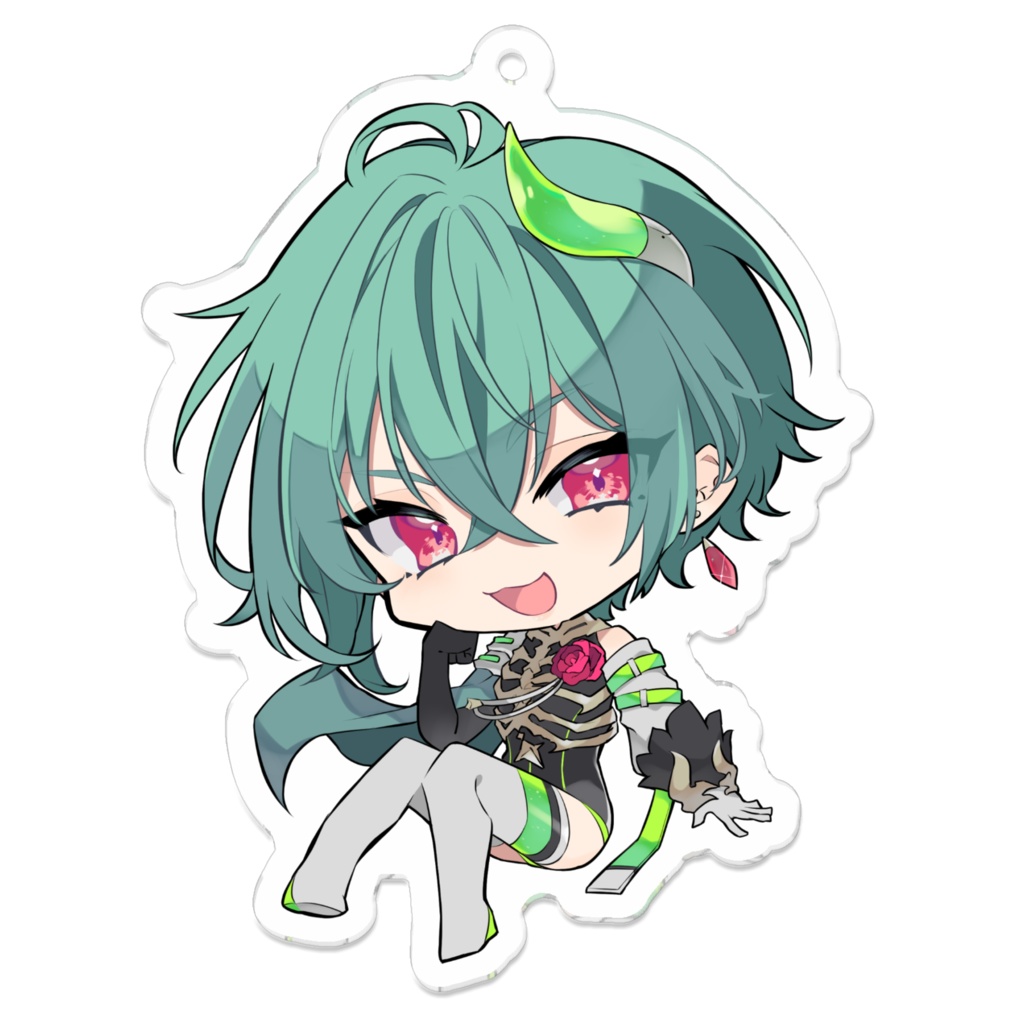 丹青アイフ¦SDキャラアクリルキーホルダー(70×70mm)