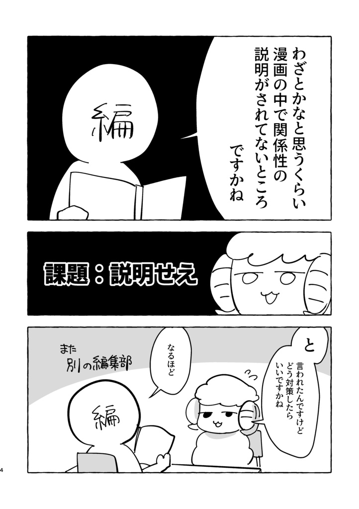 冒頭だけの短い漫画をまとめた本