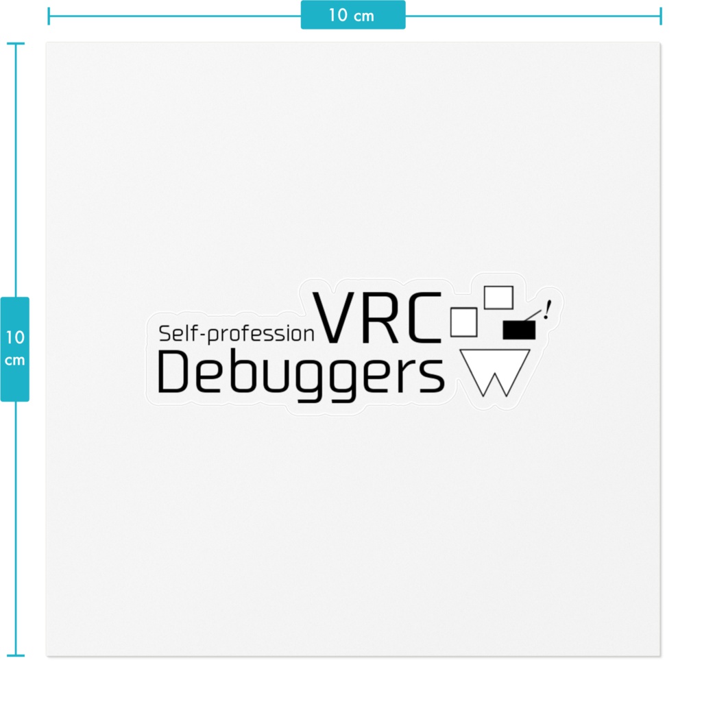 VRC Debuggers ステッカー