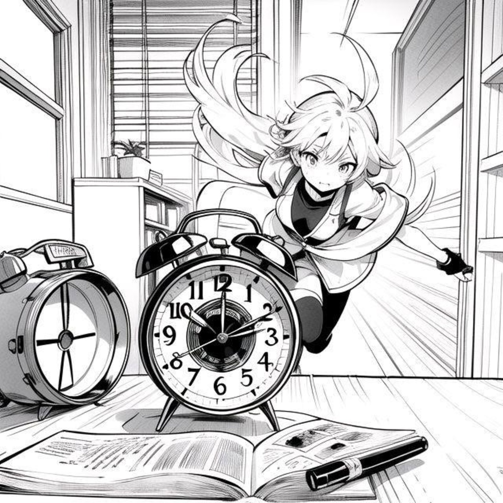 目覚まし時計争奪戦！！！