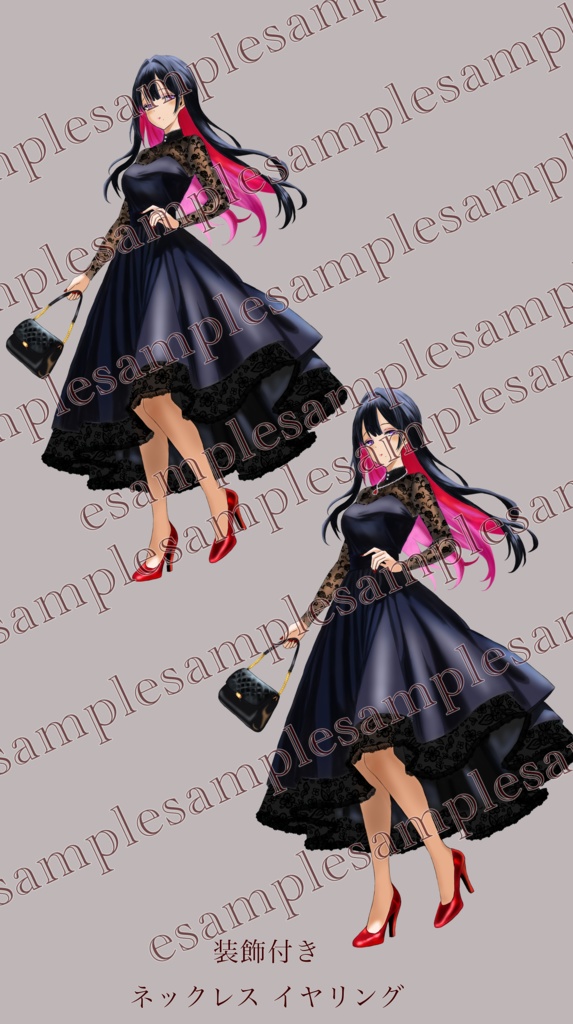 立ち絵素材_フリー素材イラスト_女の子