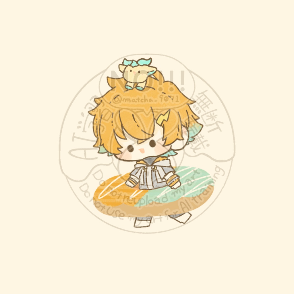 ドーナツアクリルチャーム