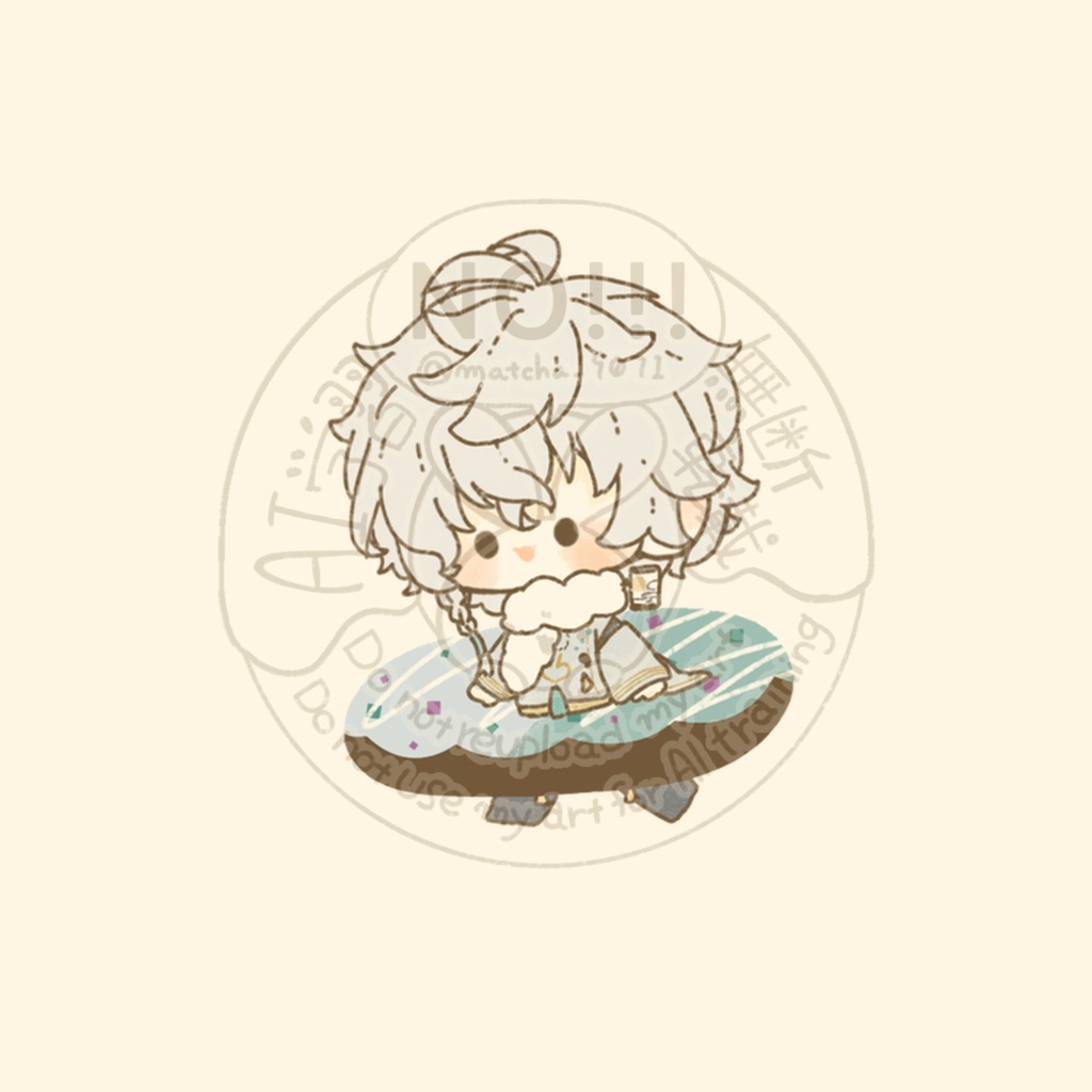 ドーナツアクリルチャーム