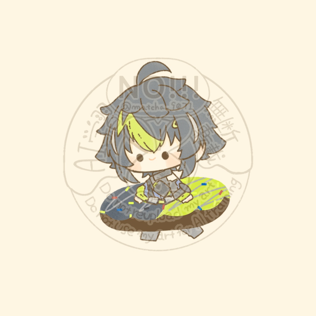 ドーナツアクリルチャーム