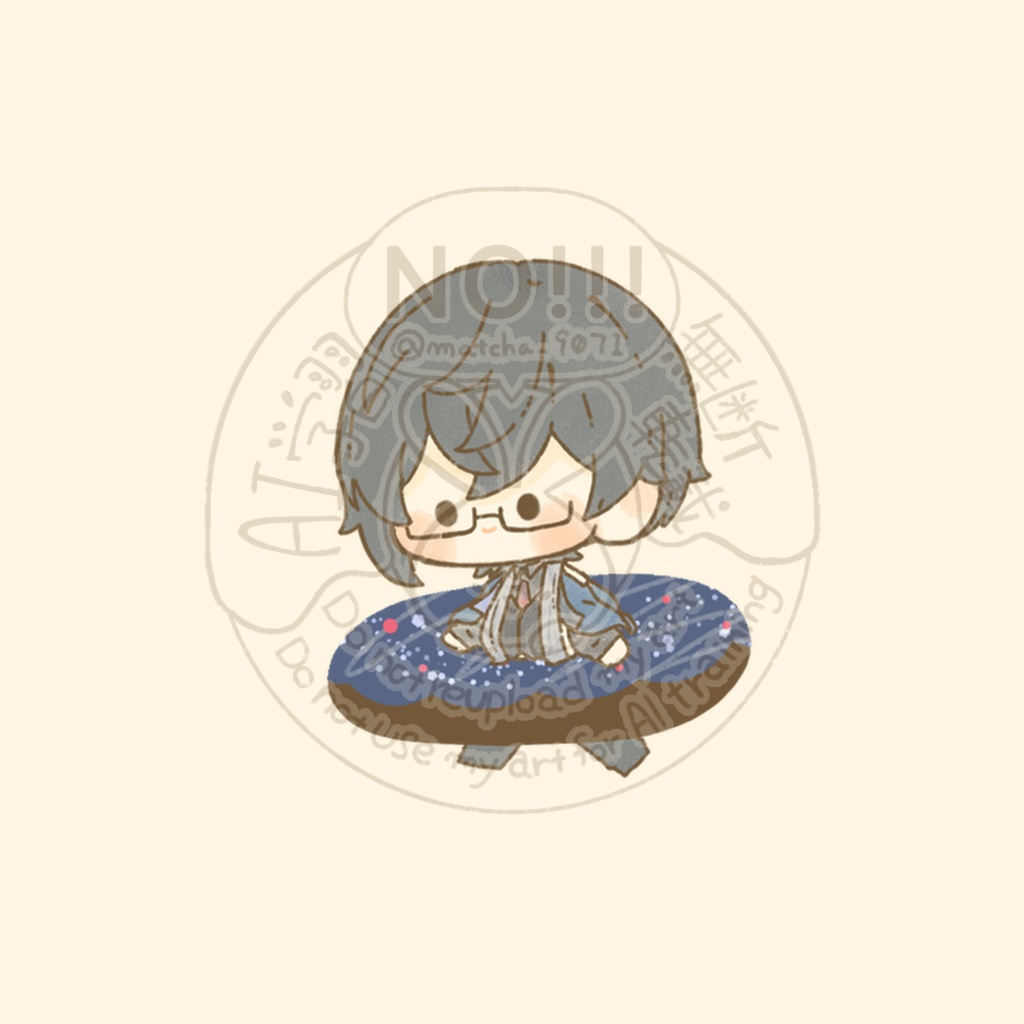 ドーナツアクリルチャーム