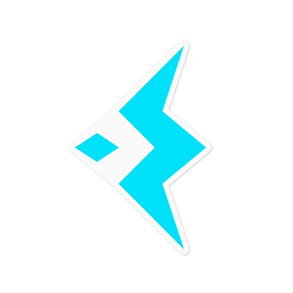 模様ステッカー(水)