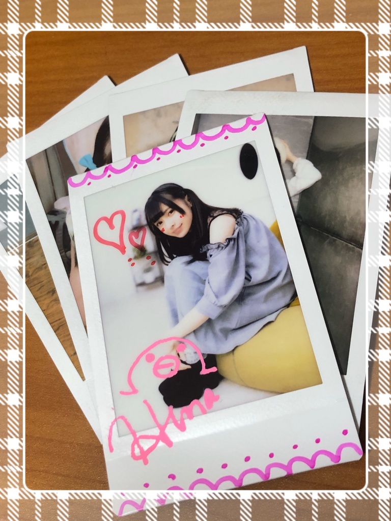 チェキb 落書き有り ひなのお店屋さん Booth