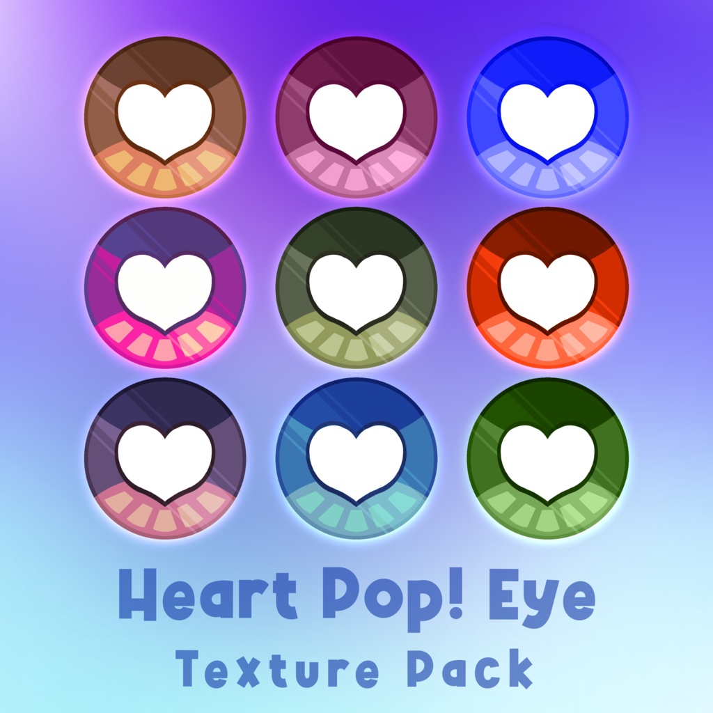 Heart Pop! Eye Texture Pack